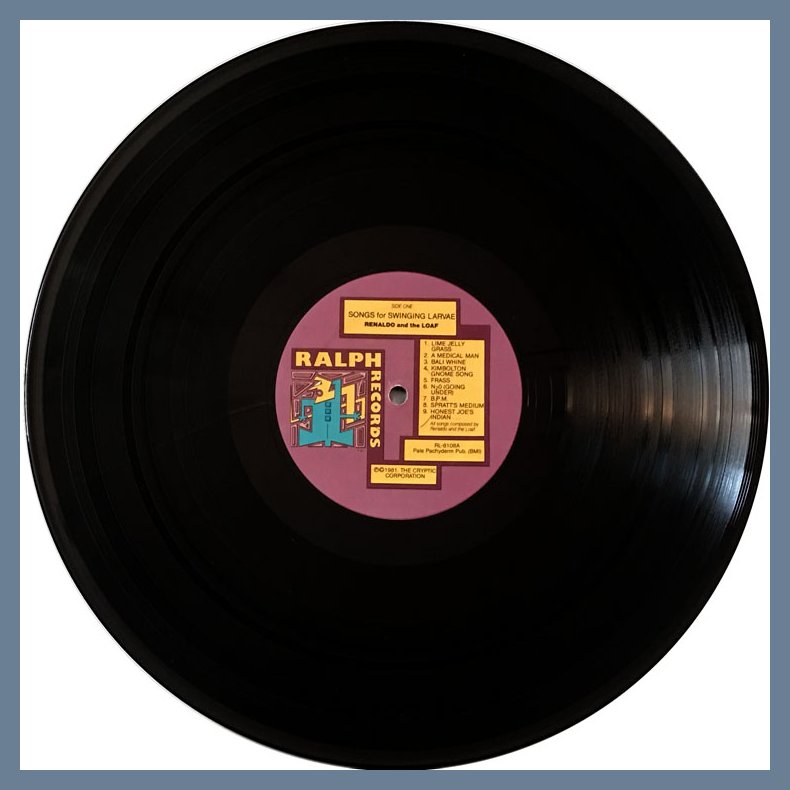 Songs For Swinging Larvae - Original 1981 US Ralph label 16-track LP