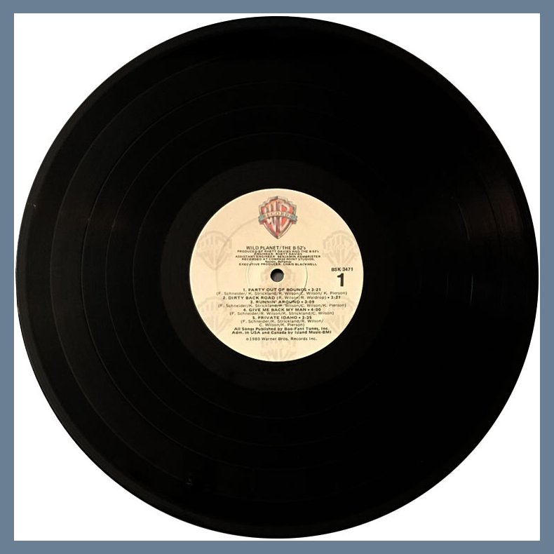 Wild Planet - Mid-1980ies US Warner Bros. label 9-track LP