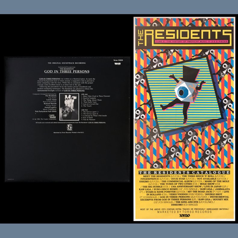 The Residents Present "Instrumental Excerpts" From Their Epic Recording "God In Three Persons"