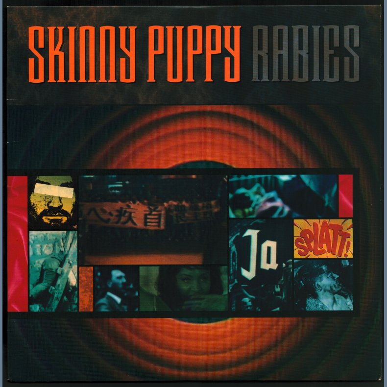 Rabies - Original 1989 US Capitol label 9-track LP