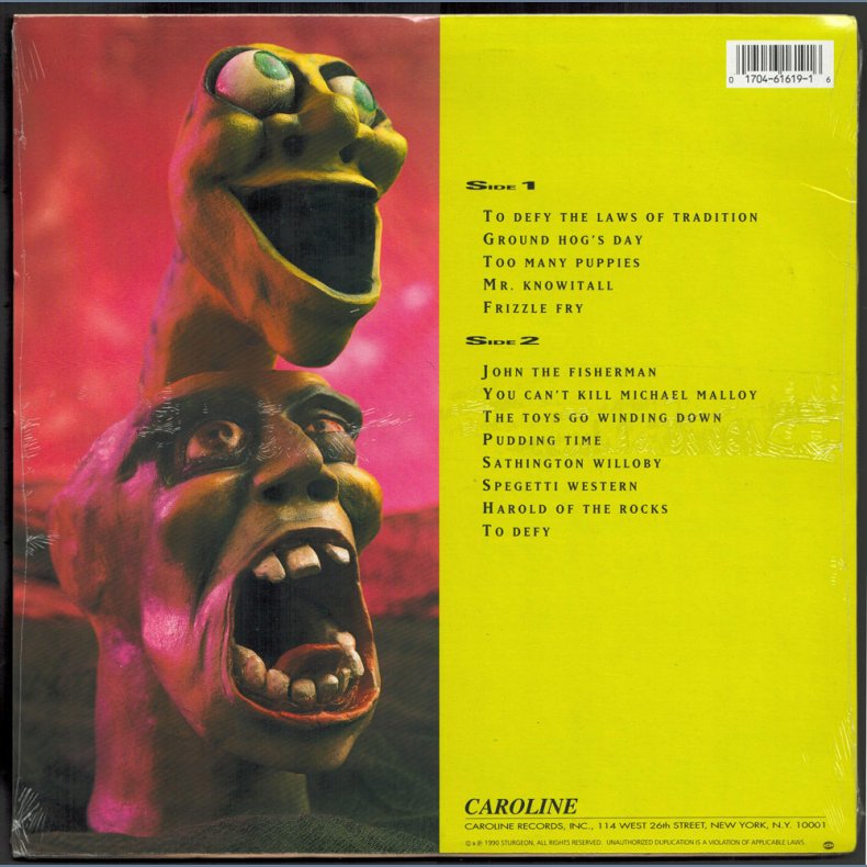 Frizzle Fry - Original 1990 US Caroline label 13-track LP