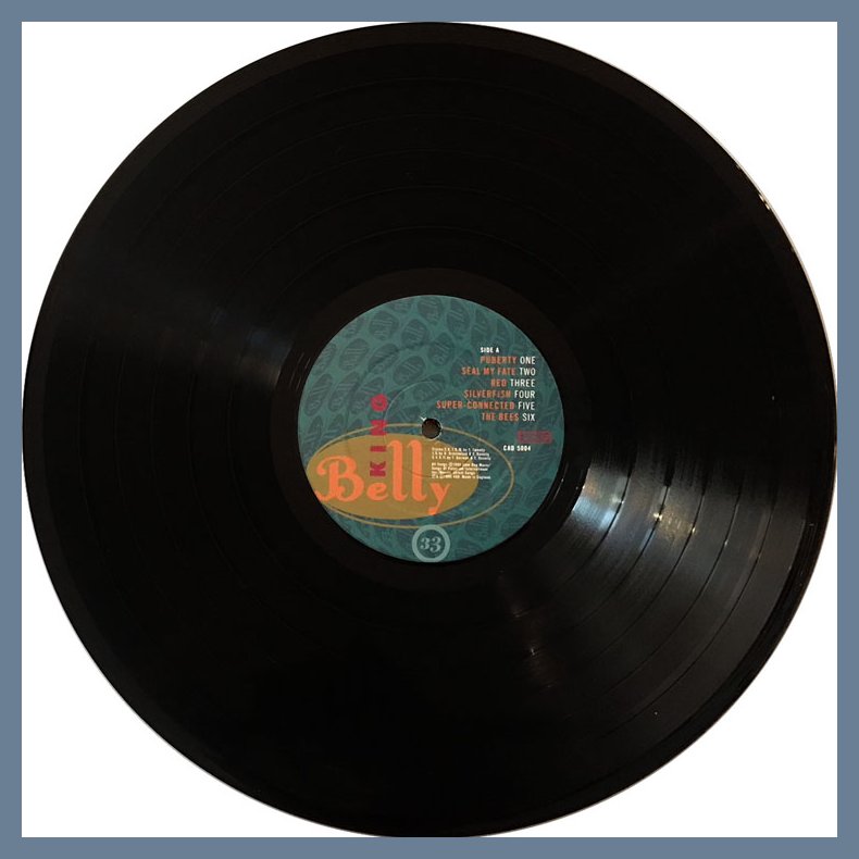 King - Original 1995 UK 4AD Limited Edition 11-track LP