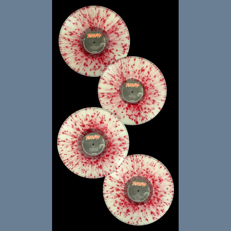 Tempo Of The Damned - 2008 UK Back On Black label Limited 'Red Splatter' Vinyl 11-track 2LP Reissue