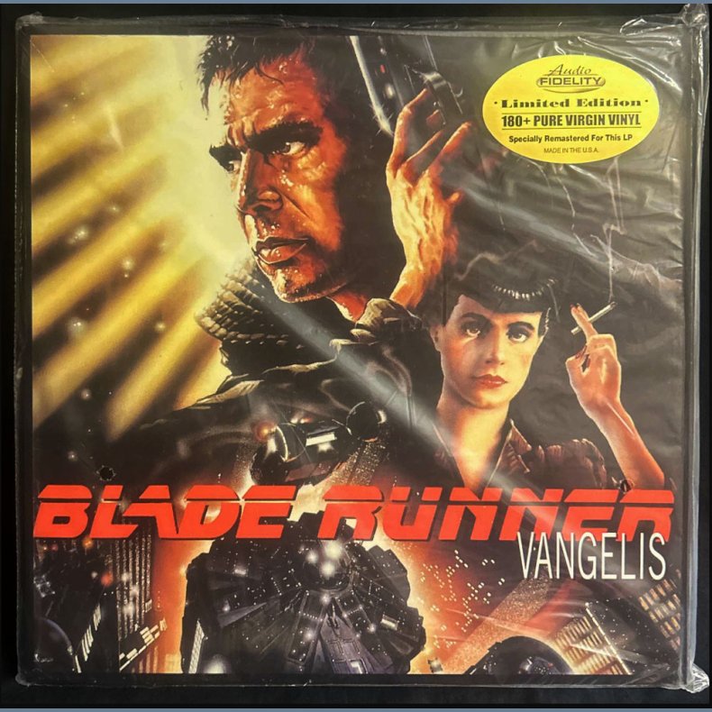 Blade Runner - 2013 US Audio Fidelity label Limited Edition 180 gram Audiophile Translucent Rec Vinyl LP