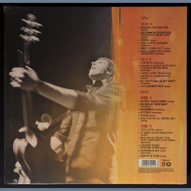 Gessle Over Europe - 2009 European Capitol Records label 2LP Set