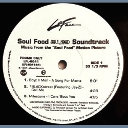 Soul Food Soundtrack - Original 1997 US LaFace label Promotional Issue 13-track 2LP Set