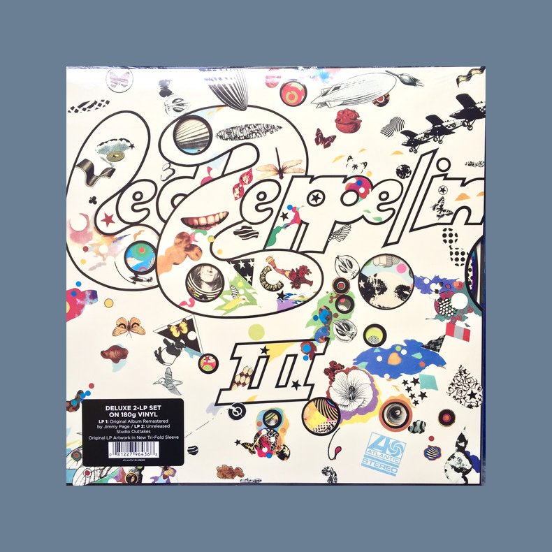 Led Zeppelin III (Deluxe) - 2014 European Atlantic label 19-track 2LP Reissue