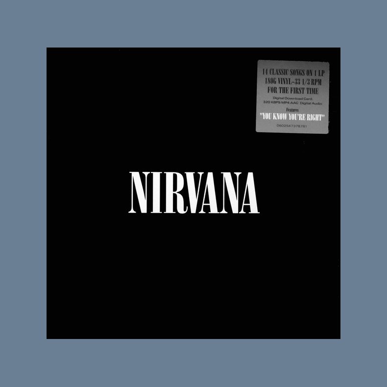 Nirvana (Best Of) - 2015 DGC/Universal label 14-track LP Reissue 