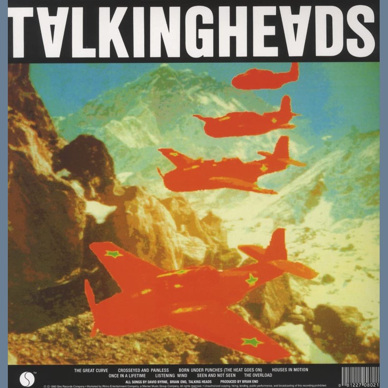 Remain In Light - 2013 European Sire/Rhino Label  8-track Remastered 180 gram LP Reissue 