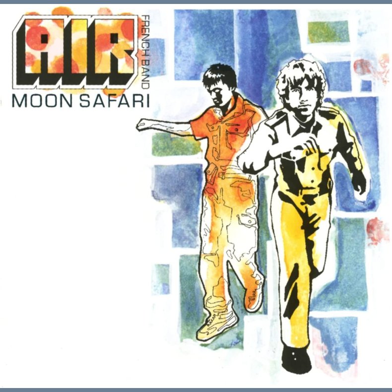 Moon Safari - 2015 European Parlophone label 10-track LP Reissue