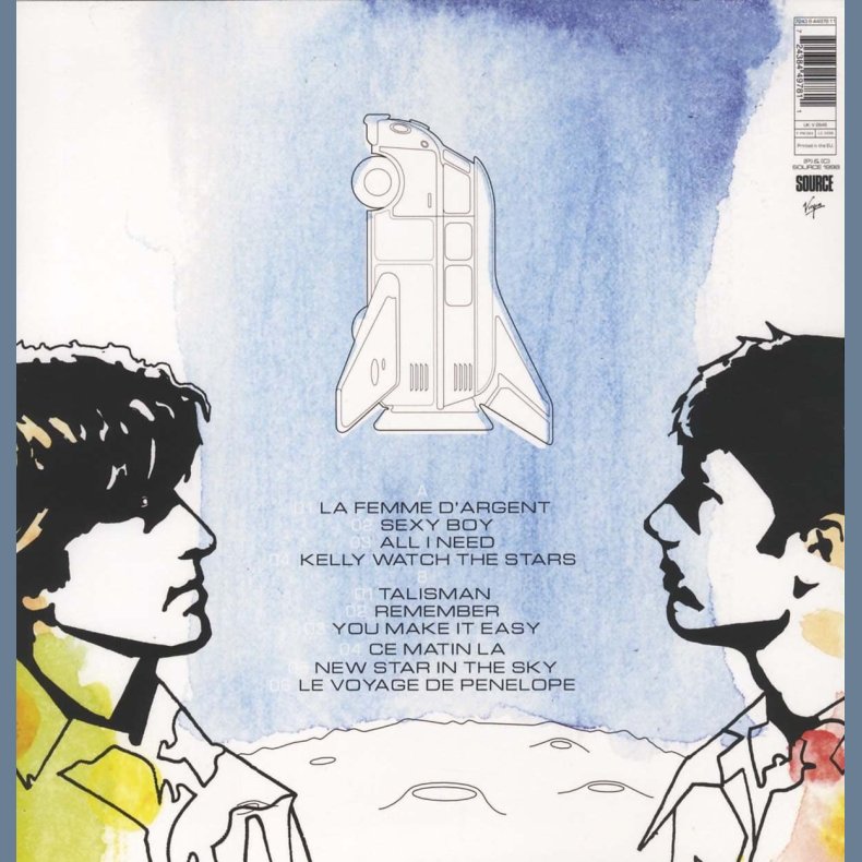 Moon Safari - 2015 European Parlophone label 10-track LP Reissue