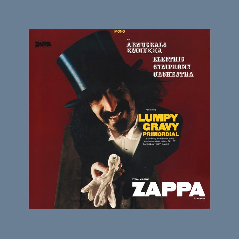 Lumpy Gravy Primordial - 2018 US Zappa Records Label 9-track LP Reissue