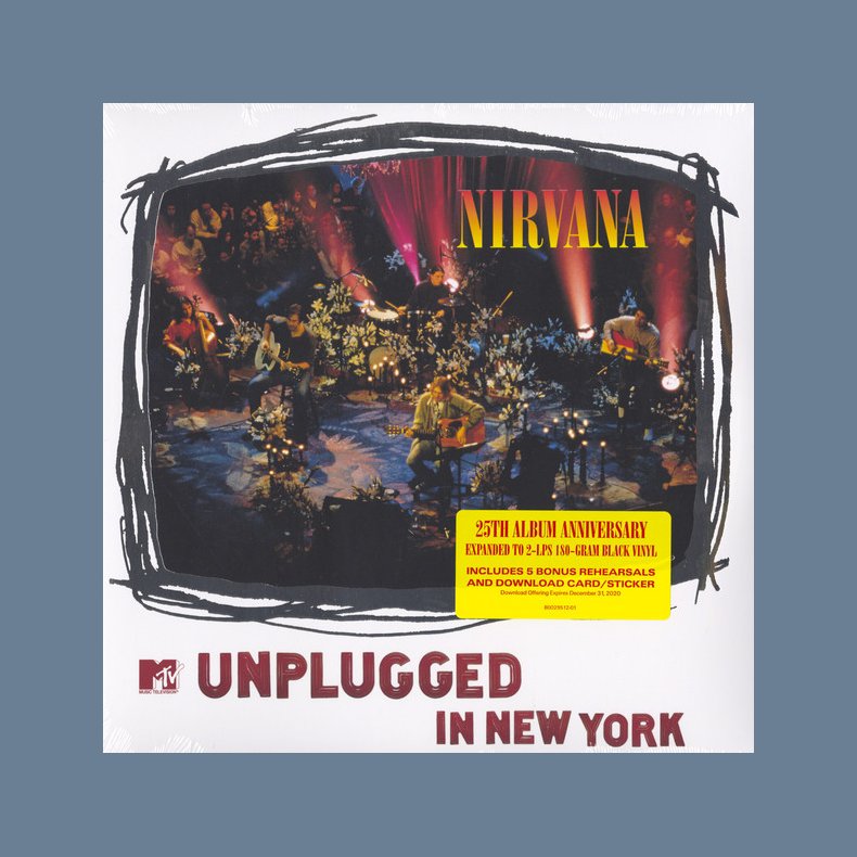 MTV Unplugged In New York - 2019 - European DGC Label 20-track 2LP