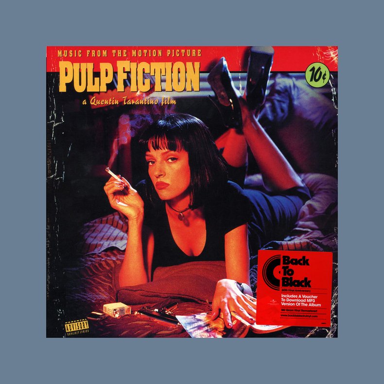 Pulp Fiction - 2008 European MCA label 16-track LP Reissue