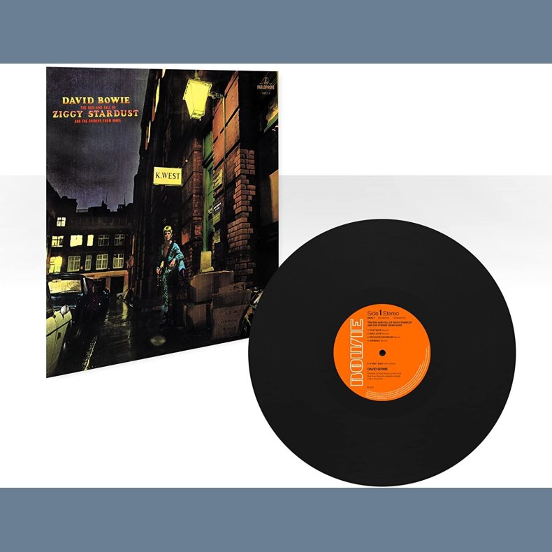 The Rise And The Fall Of Ziggy Stardust And... - 2016 European Parlophone Label 11-track LP Reissue