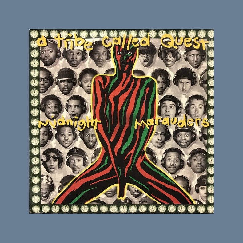 Midnight Marauders - 2019 European Jive Label 14-track LP Reissue 