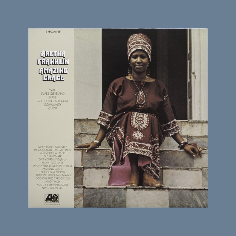 Amazing Grace - 2014 European Atlantic label 14-track 2LP set Reissue