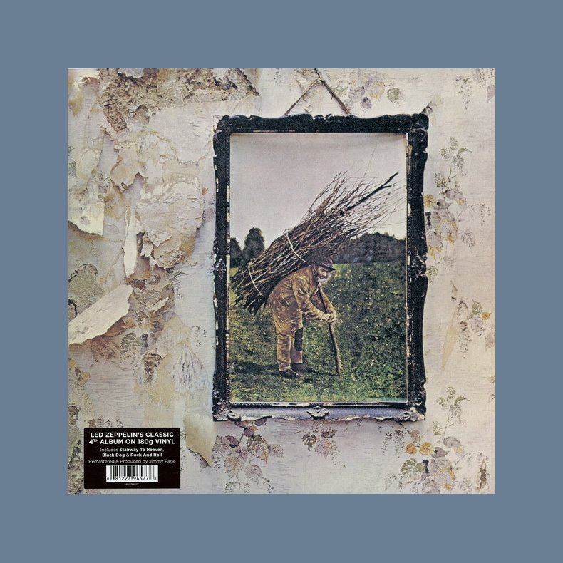 Led Zeppelin IV - 2014 European Atlantic label 8-track LP Reissue