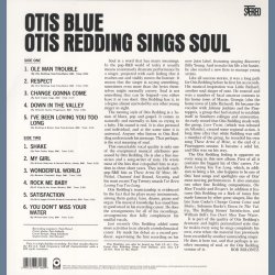 Otis Blue - 2012 European Atco Label Blue Vinyl 11-track LP Reissue