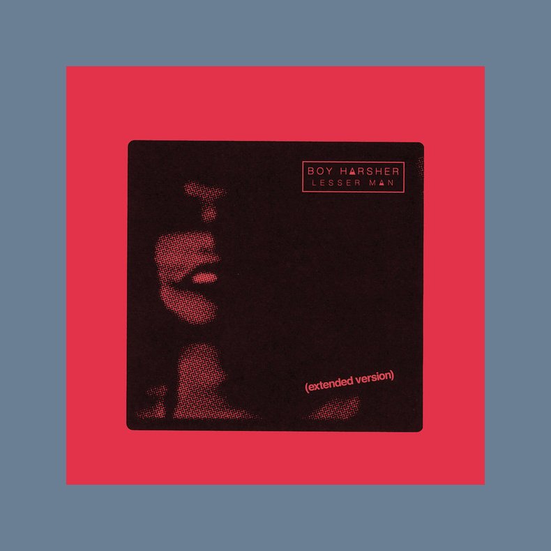 Lesser Man - 2018 US  Nude Club Records Clear Accuamarine Vinyl 7-track EP Reissue 