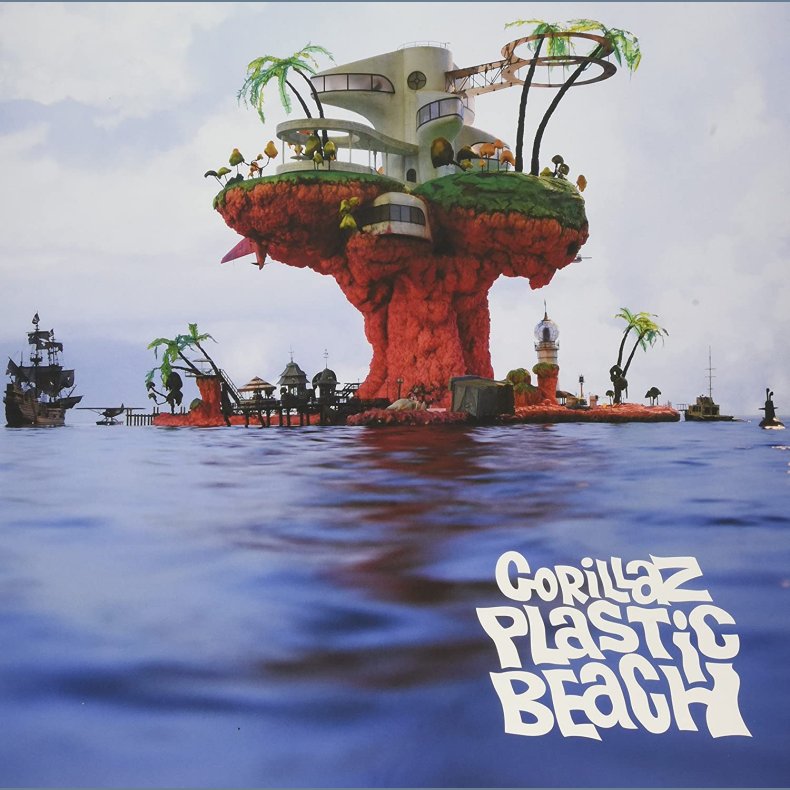 Plastic Beach - 2019 Emi/Warner Music Label 18-track 2LP Reissue 