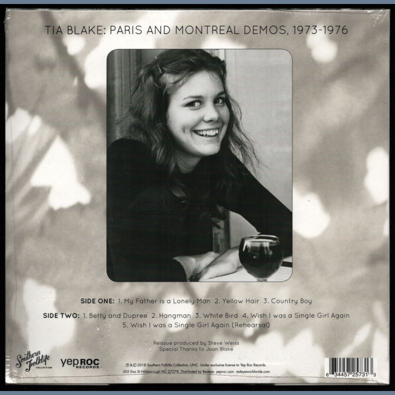 Paris And Montreal Demos, 1973-1976 - 2018 US Yep Rock label 8-track Limited 10" -  RSD 2018