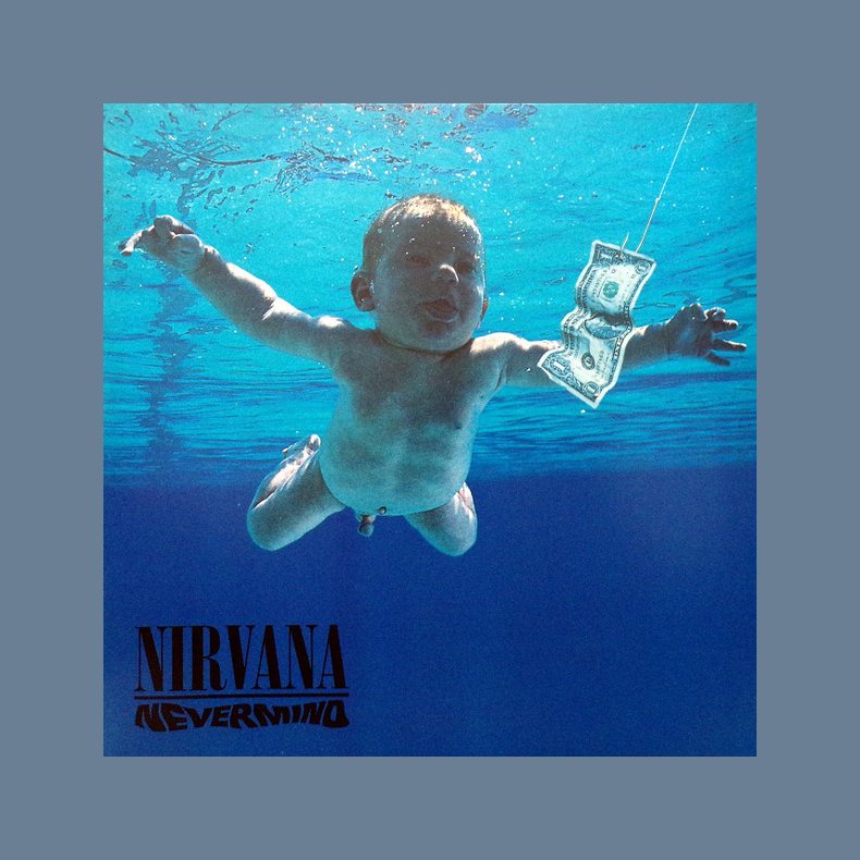 Nevermind - 2015  European DGC Label 12-track LP Reissue