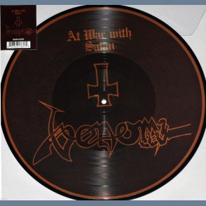 At War With Satan - RSD 2017 Limited Edition Back On Black label 7-track Reissue Picture Disc