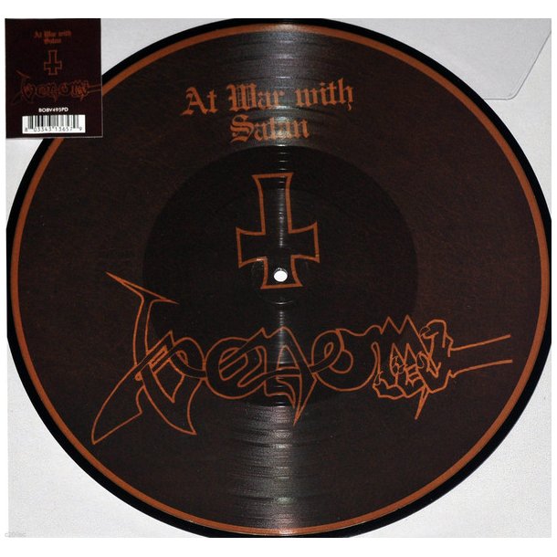 At War With Satan - RSD 2017 Limited Edition Back On Black label 7-track Reissue Picture Disc