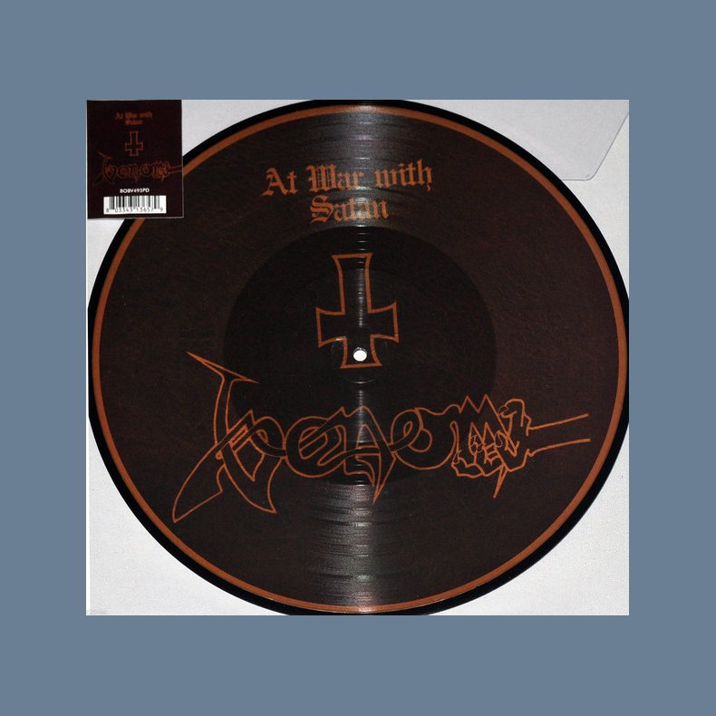 At War With Satan - RSD 2017 Limited Edition Back On Black label 7-track Reissue Picture Disc