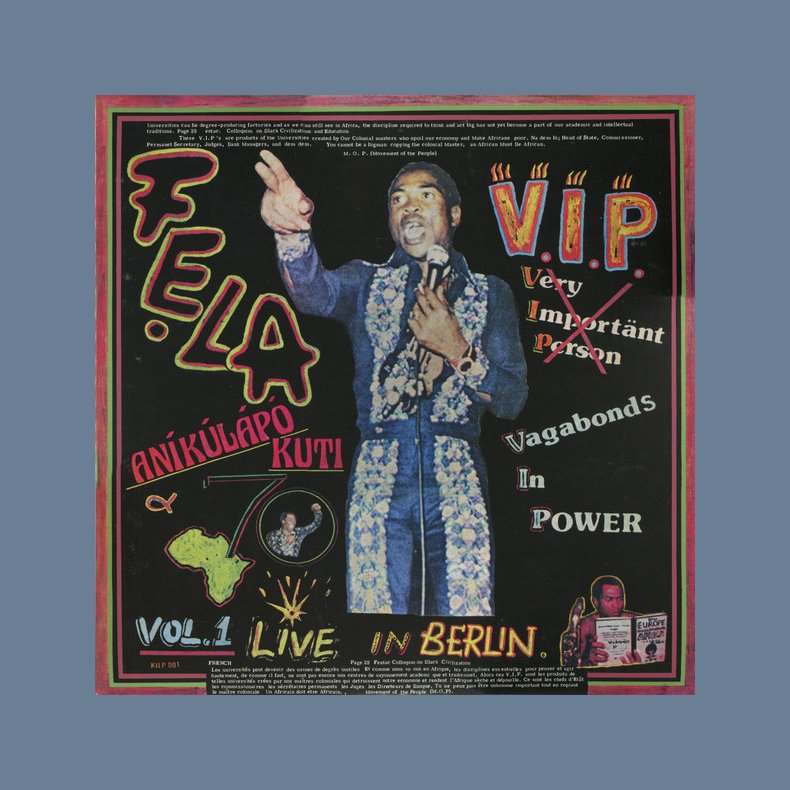 V.I.P. (Vagabonds In Power) Vol. 1 Live In Berlin - 2019 - US  Knitting Factory Label 2-track LP 