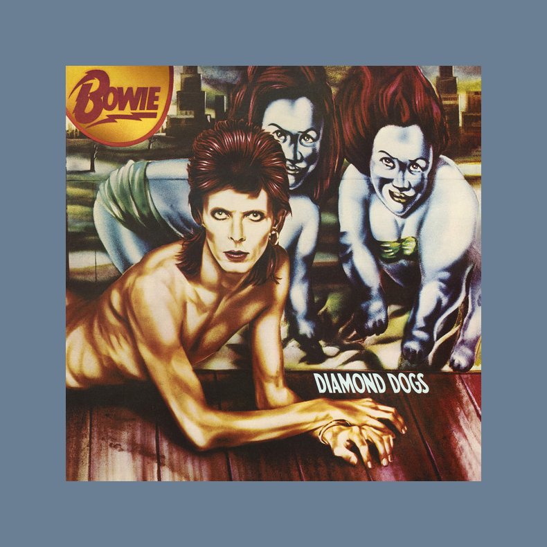 Diamond Dogs - 2017  European Parlophone Records Label Reissue 11-track LP