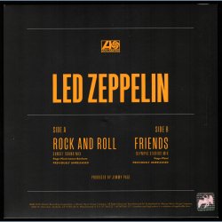 Rock And Roll b/w Friends - 2022 Atlantic label Yellow Vinyl Promotional Issue 2-track 7" Single