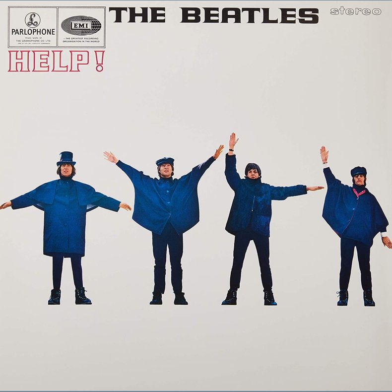 Help! - 2012 European Parlophone Label Remastered 180 gram 14-track LP Reissue