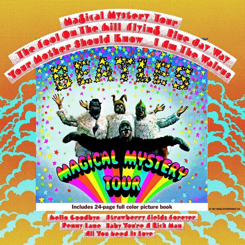 Magical Mystery Tour - 2012 European Apple Label 11-Track Remastered 180 Gram Vinyl LP Reissue