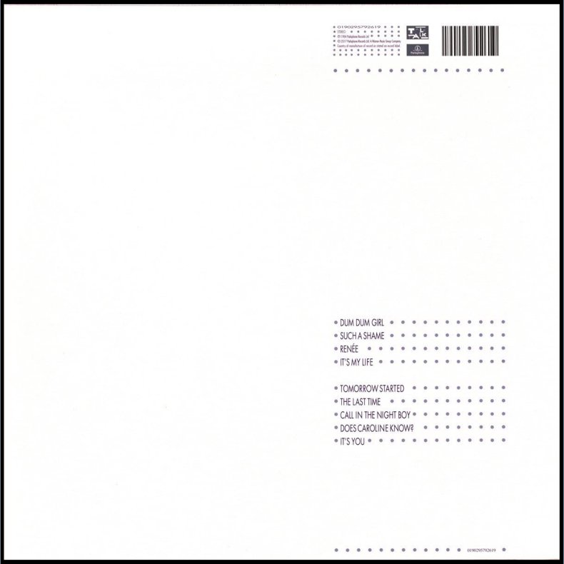 It's My Life - 2017 European Parlophone Label 9-track LP Reissue 