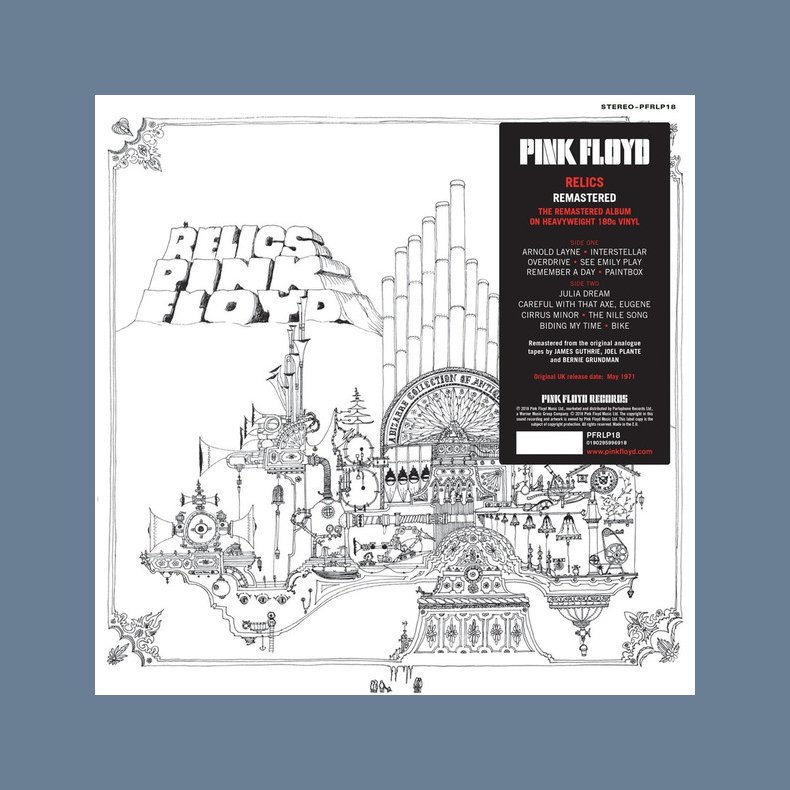 Relics - 2018 - European Pink Floyd Records Label Reissue, Remastered, 180 Gram 11-track LP