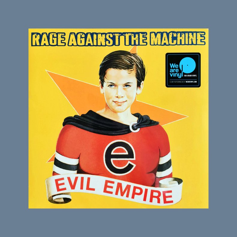 Evil Empire - 2018 European Epic label 11-track LP Reissue