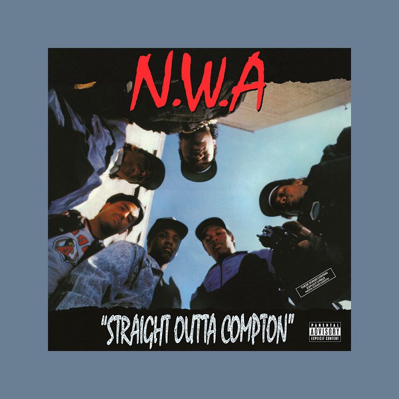 Straight Outta Compton - 2019 European Ruthless label 10-track LP Reissue