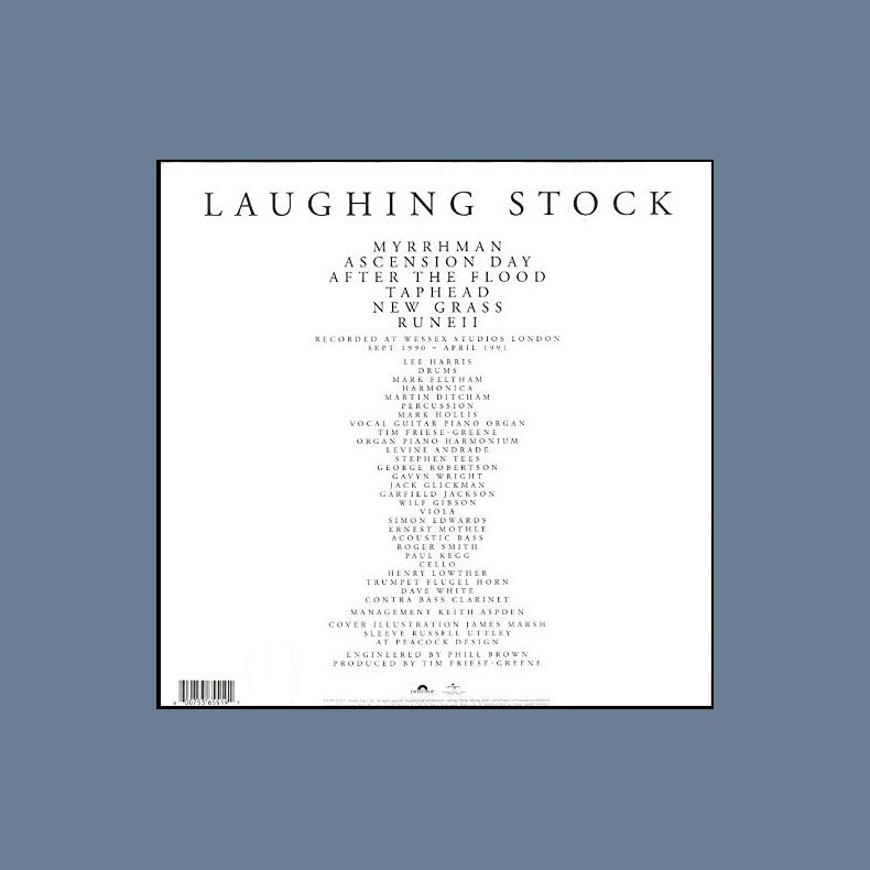 Laughing Stock - 2016 European Polydor Back To Black Series 180 gram Vinyl 6-track LP Reissue