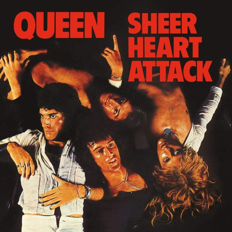 Sheer Heart Attack - 2015 European Virgin EMI label Half Speed Mastered 180 gram 13-track LP Reissue