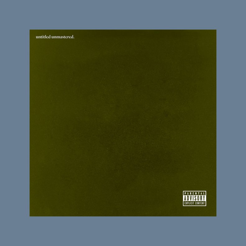 Untitled Unmastered. - 2016 European Top Dawg label 8-track LP