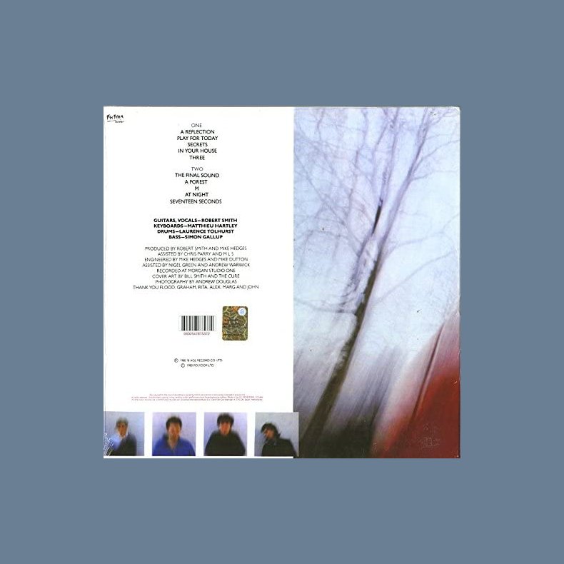 Seventeen Seconds - 2016 European Fiction label Remastered 180 gram Vinyl 10-track LP Reissue