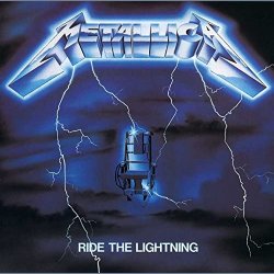 Ride The Lightning - 2016 European Blackened label Remastered 8-track LP Reissue