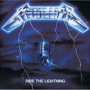 Ride The Lightning - 2016 European Blackened label Remastered 8-track LP Reissue