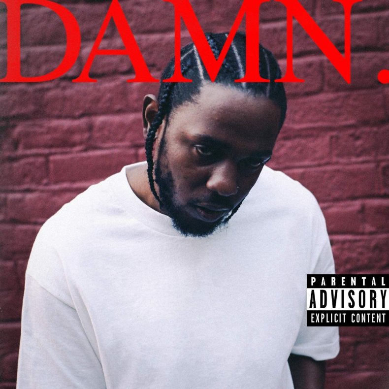 Damn - 2017 European  Top Dawg/Aftermath label 14-track 2LP set