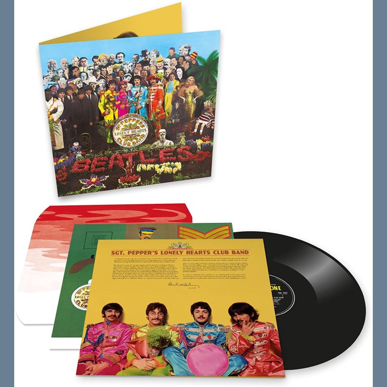 Sgt. Peppers Lonely Hearts Club Band - 2019 European Parlophone label 13-track LP Reissue - New Mix