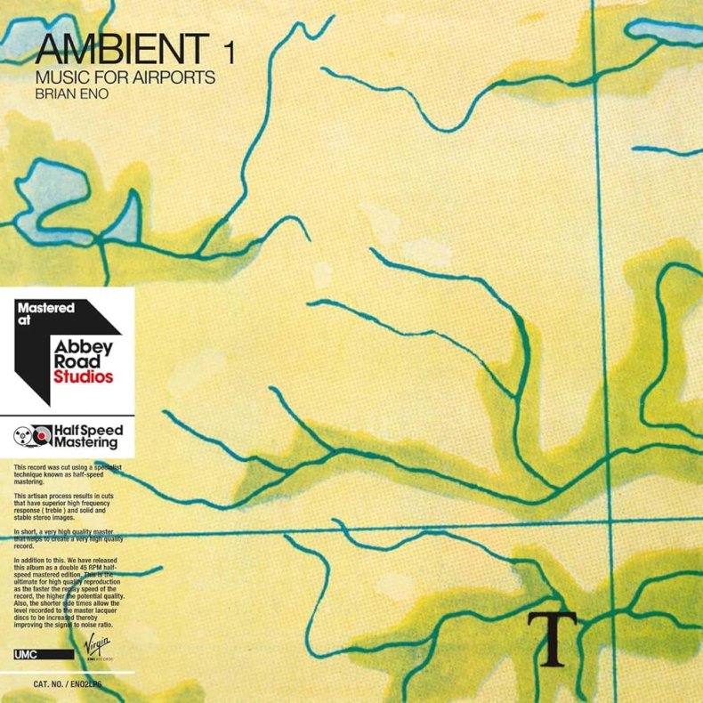 Ambient 1 (Music For Airports) - 2018 EU 4-track 2LP Reissue