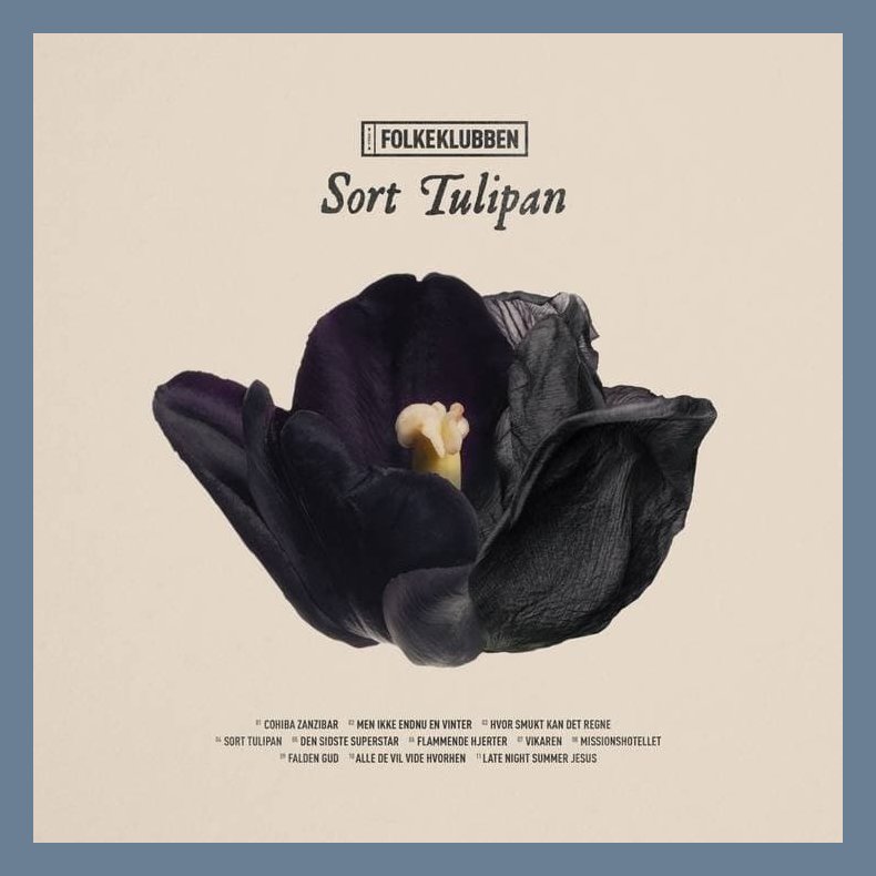 Sort Tulipan - 2018 Danish Universal Label 11-track LP 