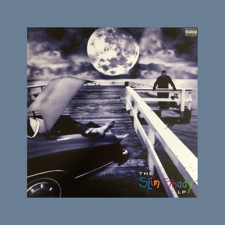 The Slim Shady LP - 2016 UK Interscope label 20-track 2LP Set Reissue